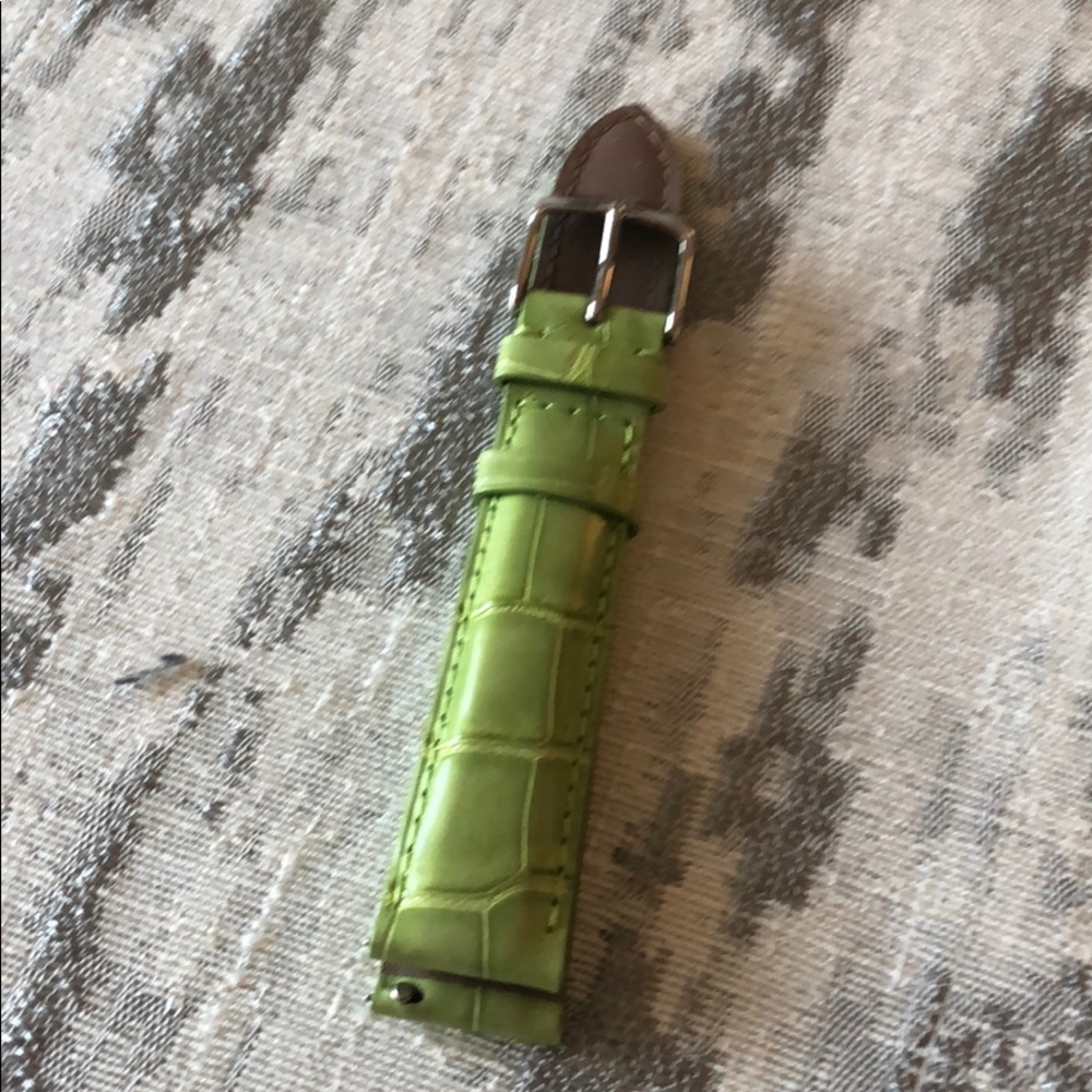 New Michele 18mm Alligator 🐊 Watch Strap